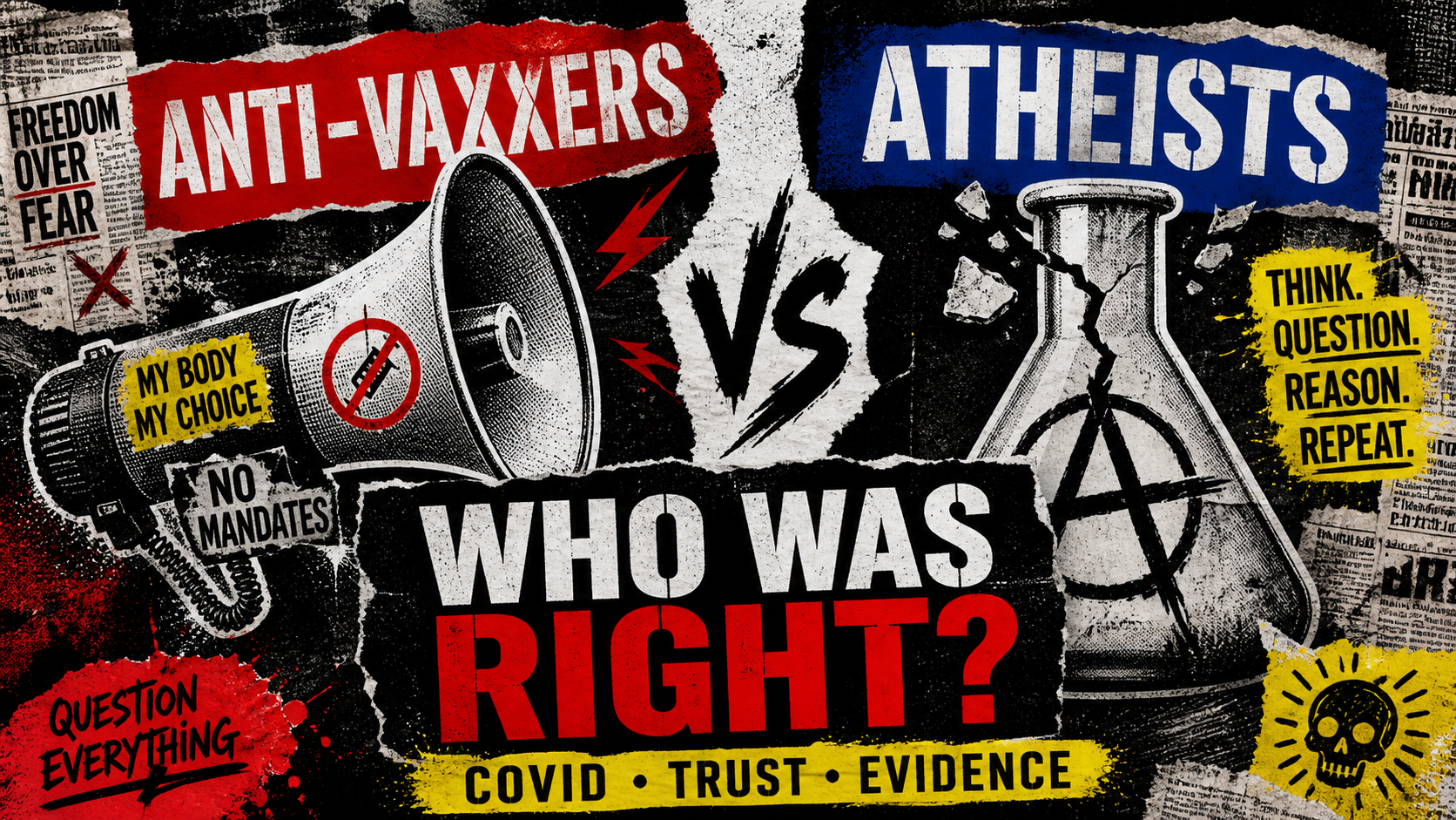 Anti-Vaxxers vs. Atheists: Who Was Right When Trust Became a Test?