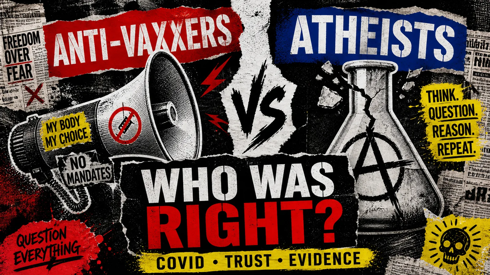 Anti-Vaxxers vs. Atheists: Who Was Right When Trust Became a Test?