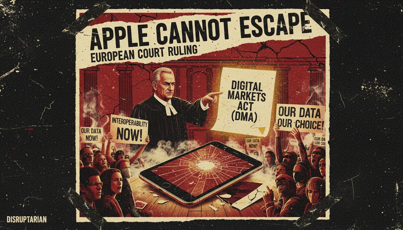Apple's Wall Cracks: European Court Destroys Big Tech's Interoperability Evasion