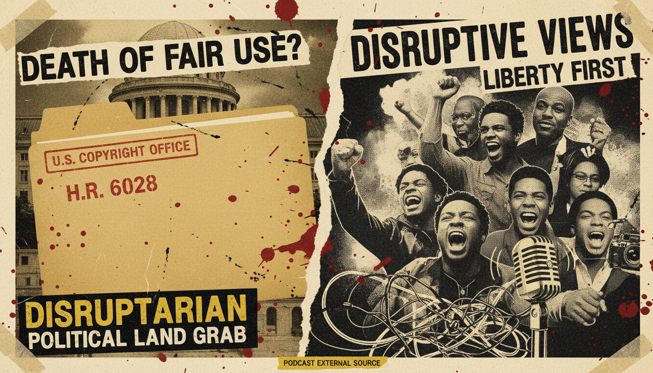 The Death of Fair Use? Breaking Down H.R. 6028 and the Copyright Power Grab