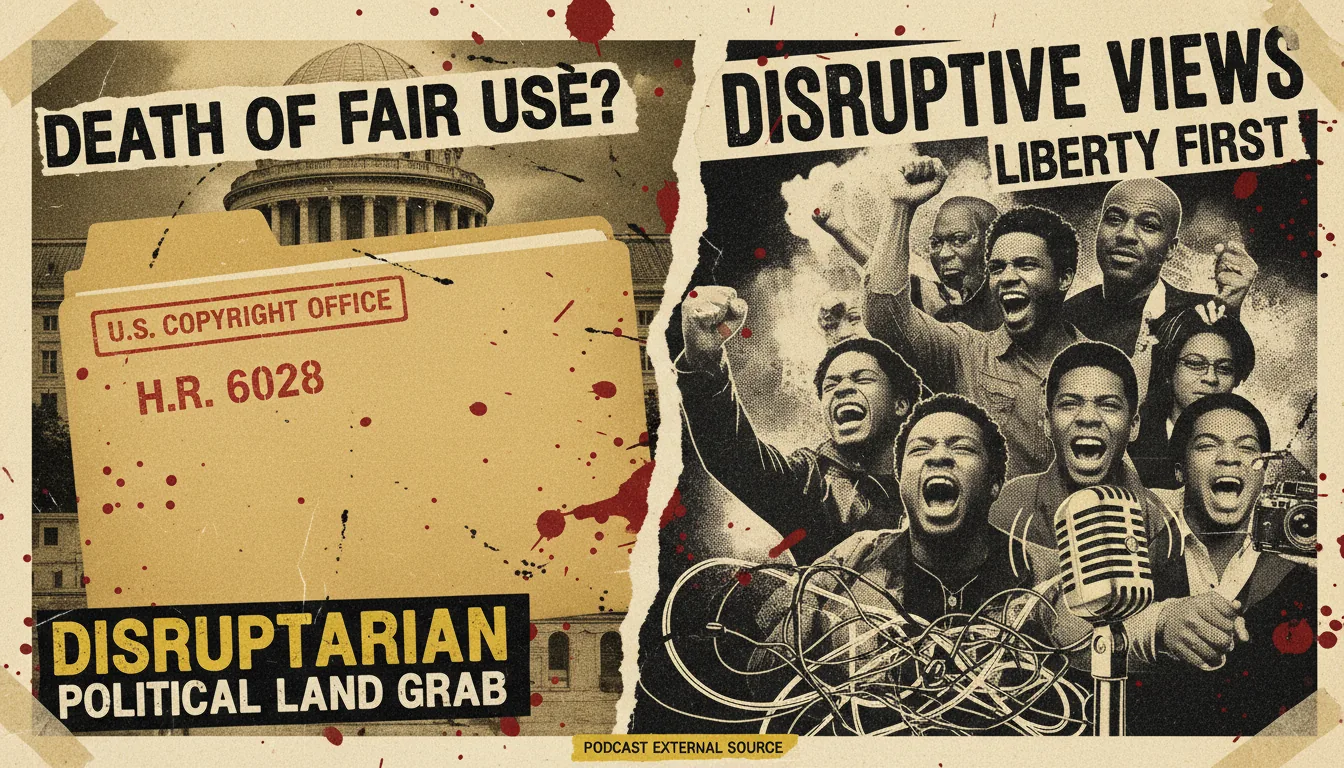 The Death of Fair Use? Breaking Down H.R. 6028 and the Copyright Power Grab