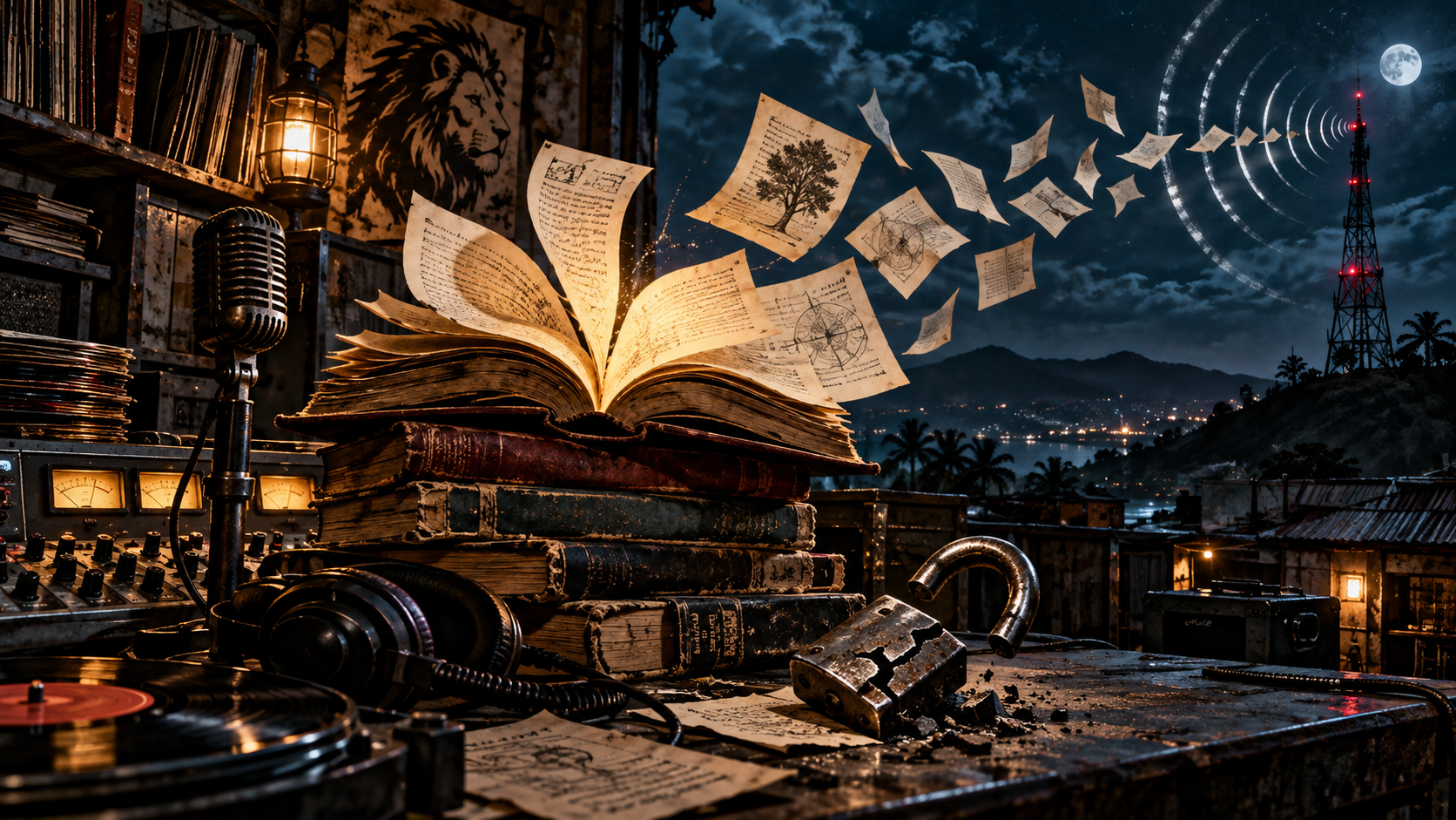 Bring Out the Books: DJ Disruptarian Releases a 28-Track Call for Sovereign Thought