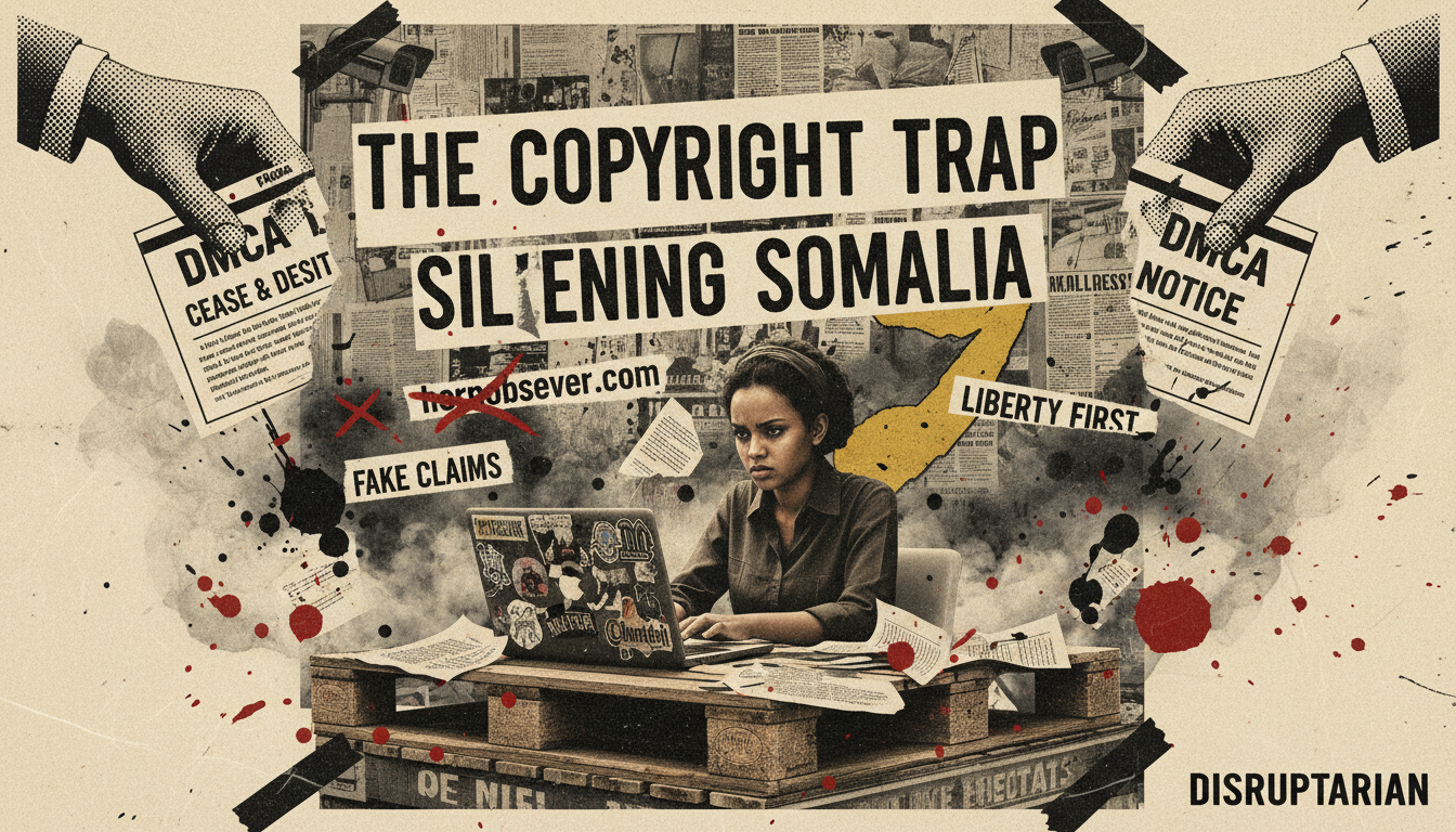 The Copyright Trap: How Fake Claims Are Silencing Independent Media in Somalia
