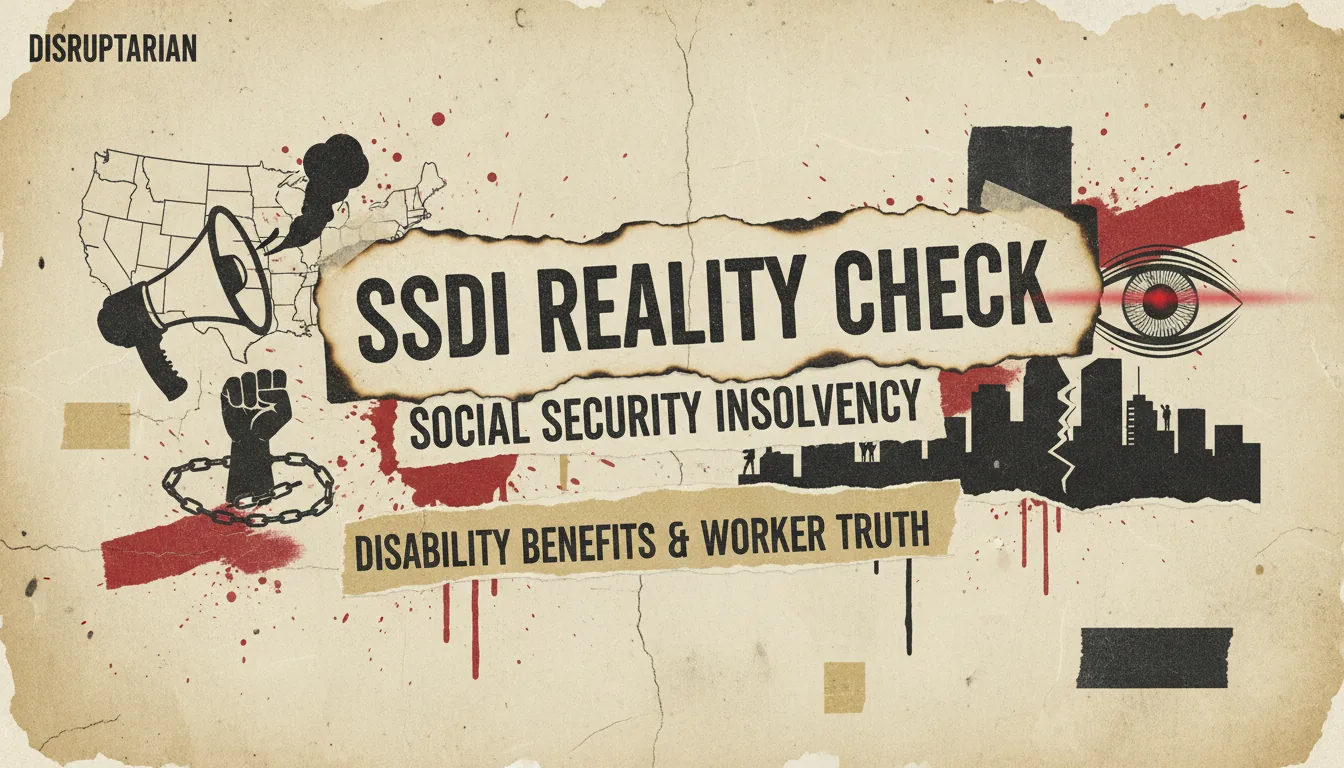 Disruptarian Radio SSDI, Social Security Insolvency, and the Truth About Disability Benefits