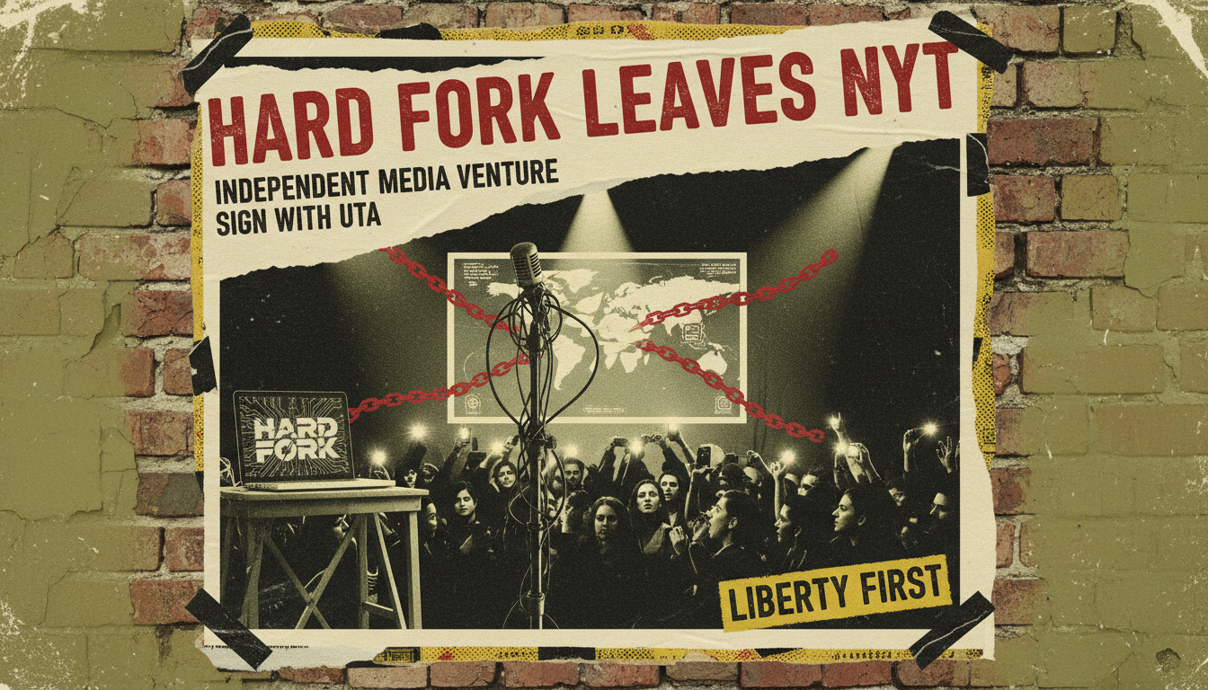 Hard Fork Hosts Break from NYT to Forge Independent Media Path with UTA