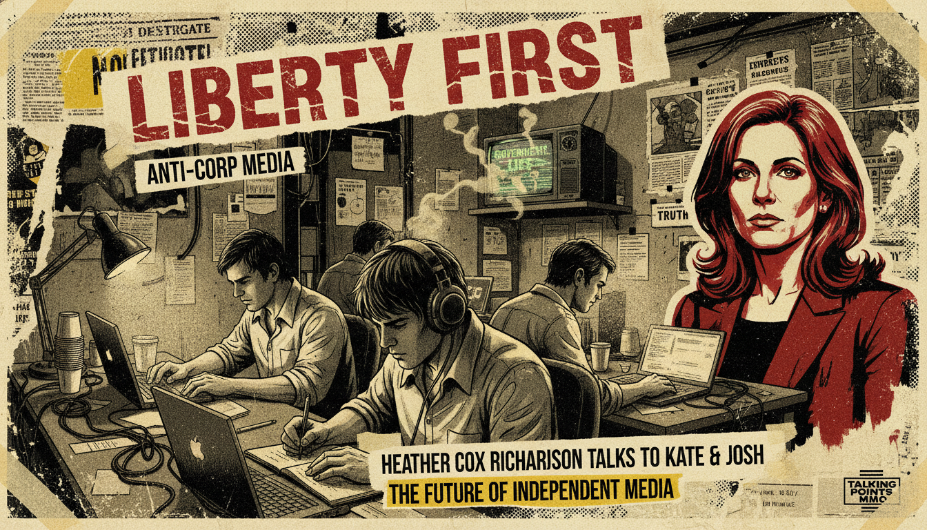 Heather Cox Richardson on Independent Media: Notes From the Newsroom Trenches