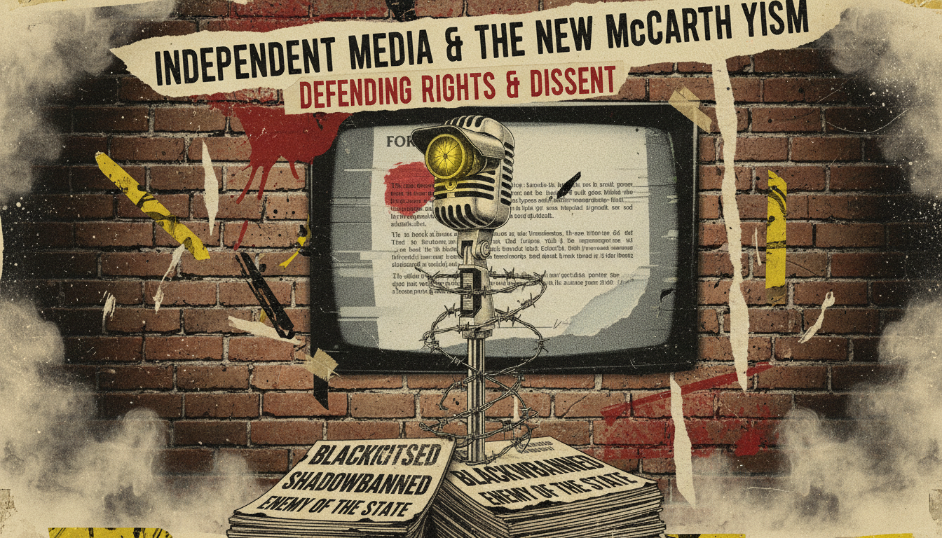 Independent Media & the New McCarthyism: When Dissent Becomes a Crime