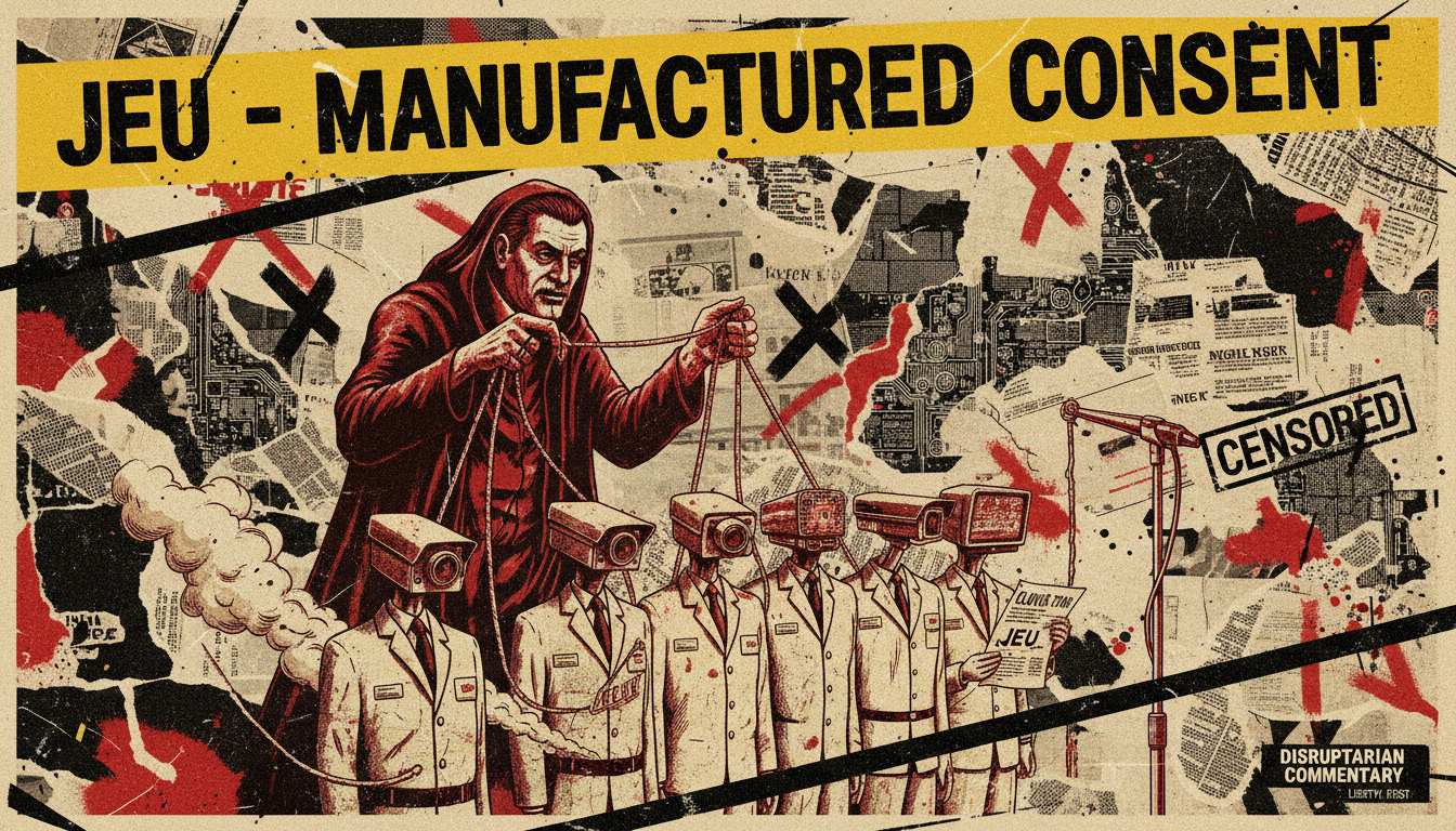 The Jeu That Binds: How Modern Media Manufactures Consent Through Narrative Control