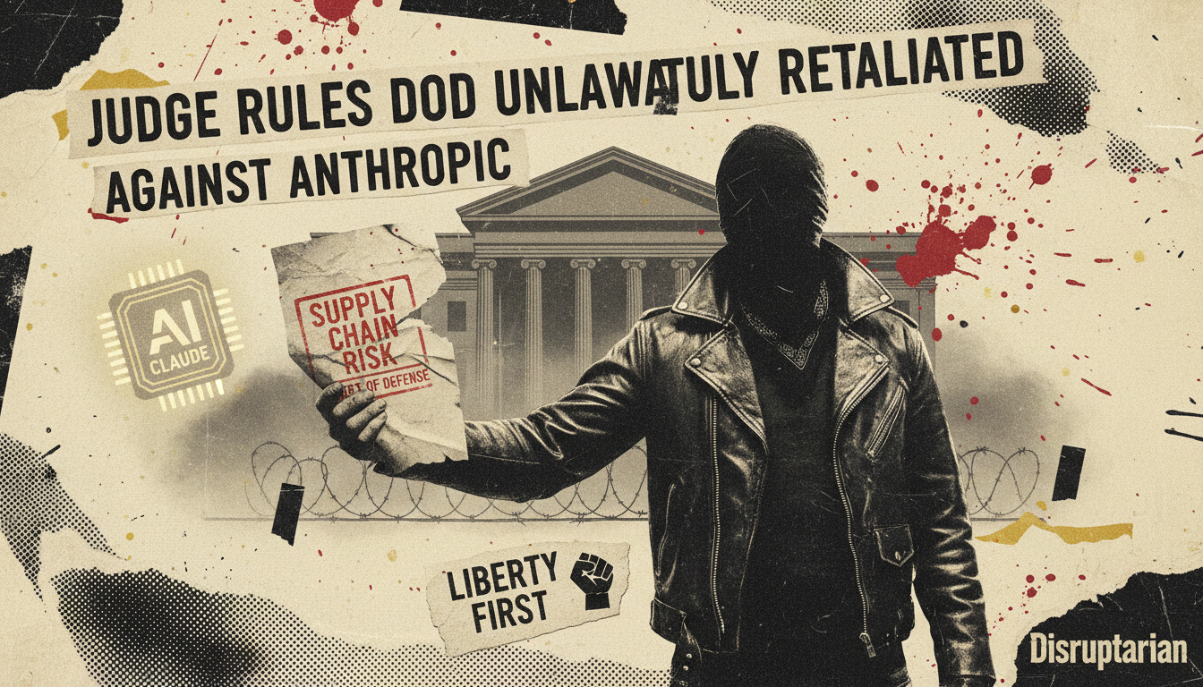 Judge Rules DOD Unlawfully Retaliated Against Anthropic