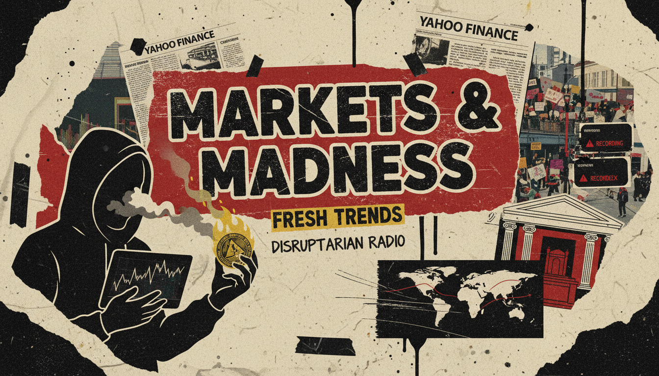 Markets and Madness: Fresh stock-market and cryptocurrency trends