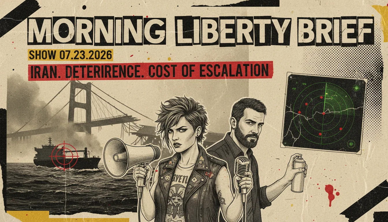 Morning Liberty Brief: Iran, Deterrence, and the Cost of Escalation – A Deep Dive