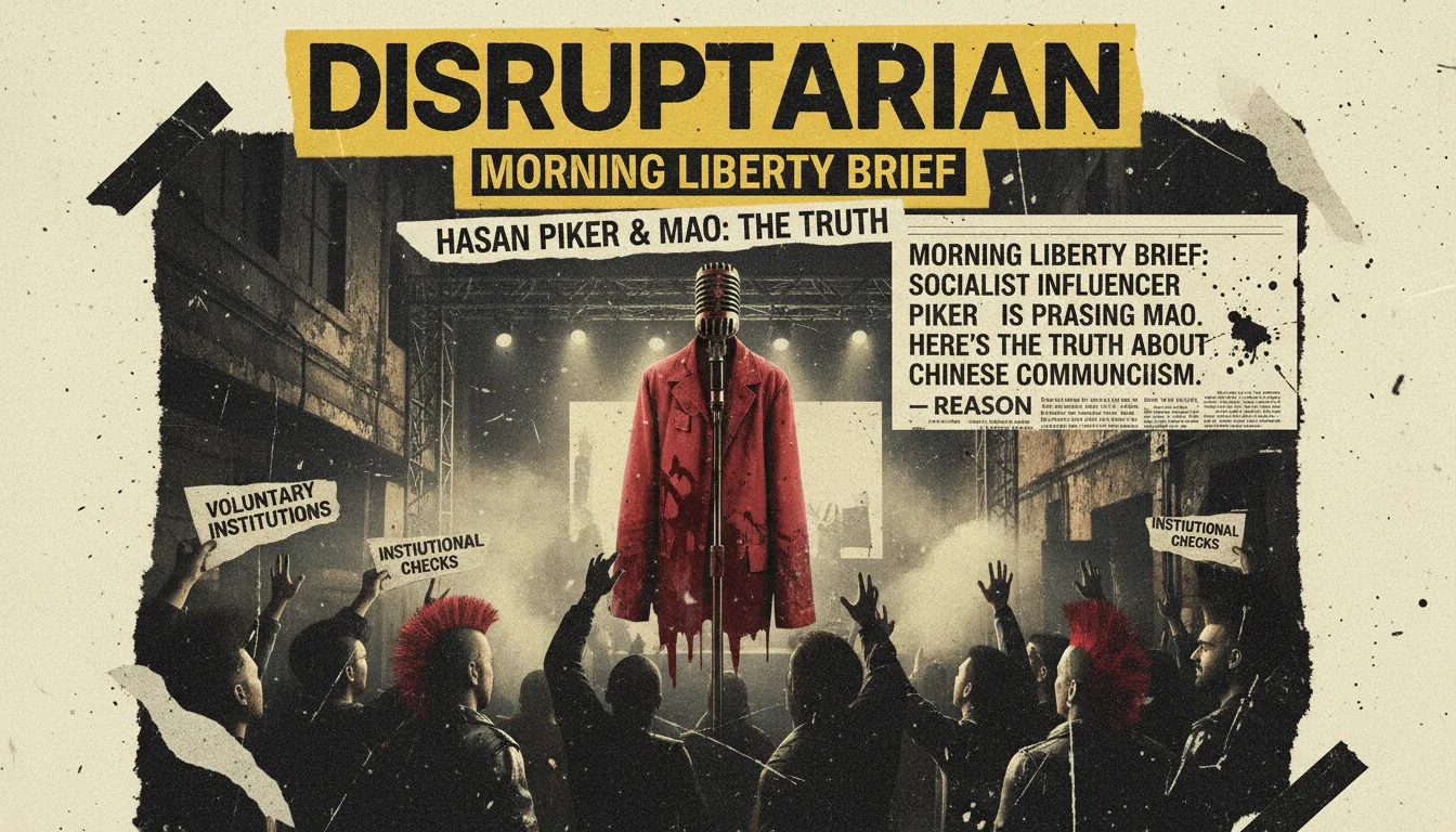Morning Liberty Brief: Hasan Piker, Mao Praise, and the Libertarian Pushback