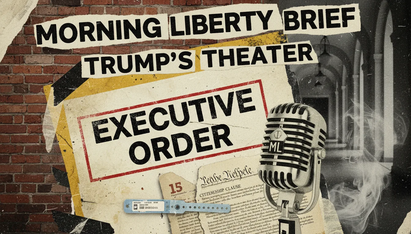 Trump’s Birthright Citizenship Orders: Theater, Threat, or Executive Power by Another Name?