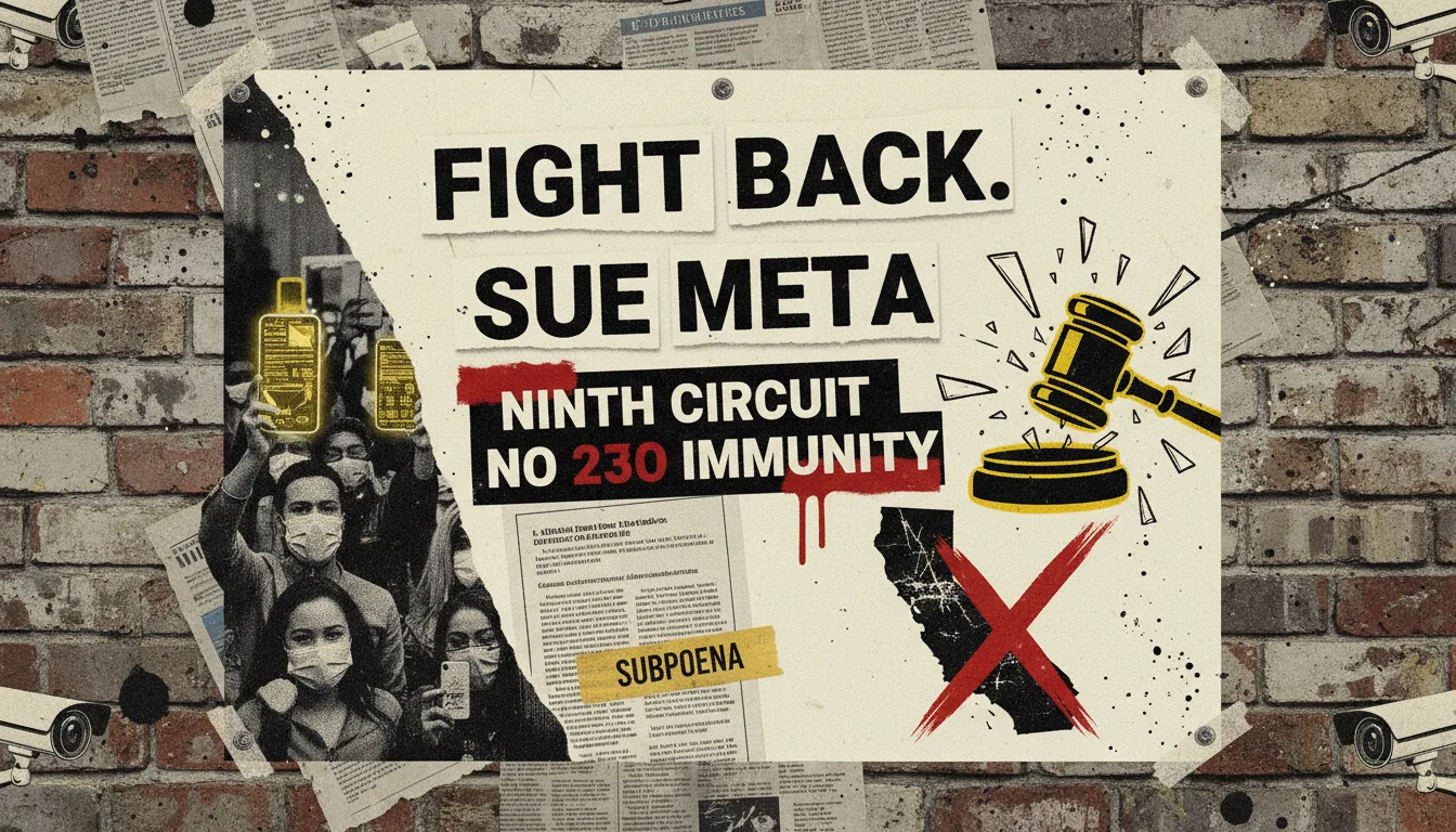Ninth Circuit Ruling Will Force Online Platforms That Host User Speech to Fight Lengthy and Costly Lawsuits Before They Are Dismissed Under Section 230
