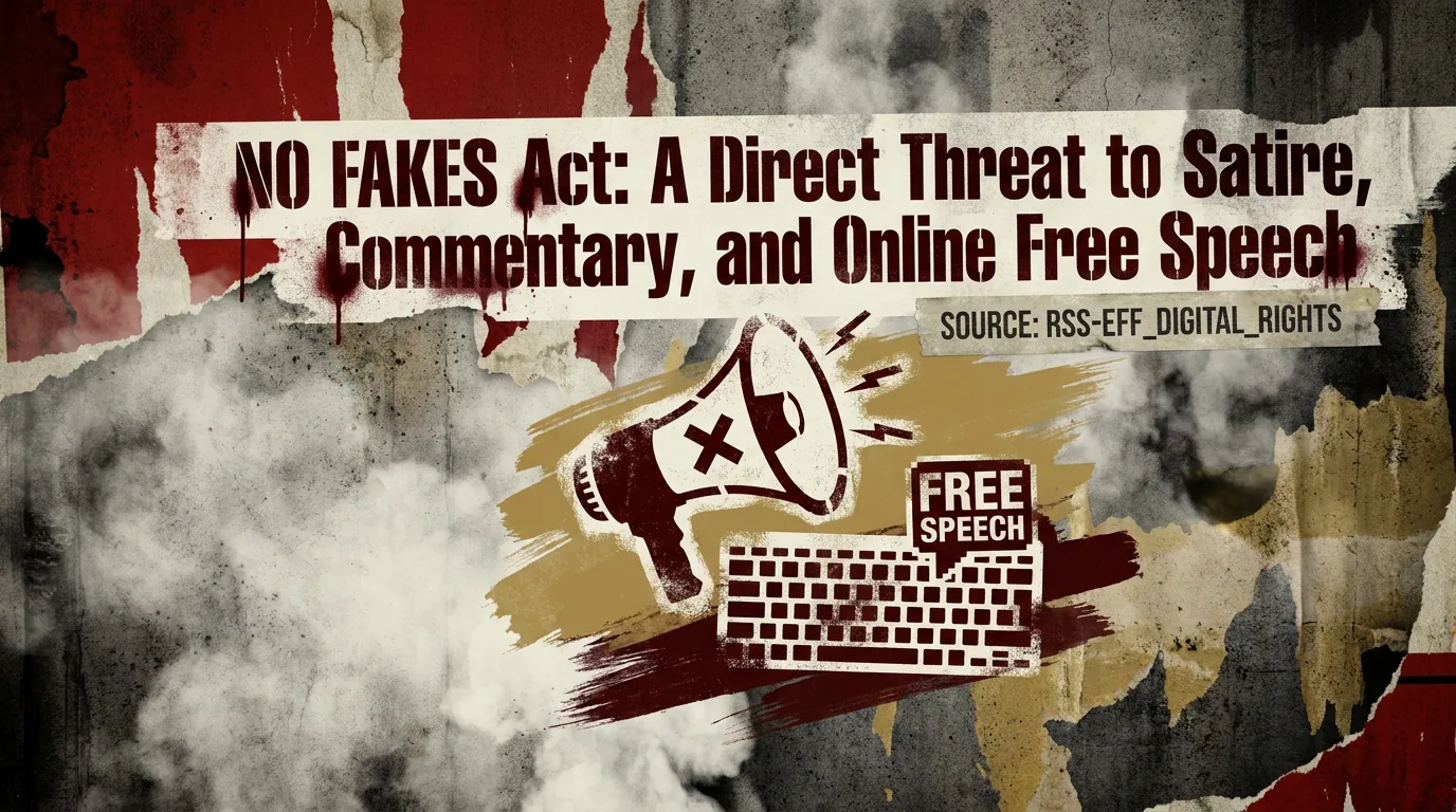 NO FAKES Act: A Direct Threat to Satire, Commentary, and Online Free Speech
