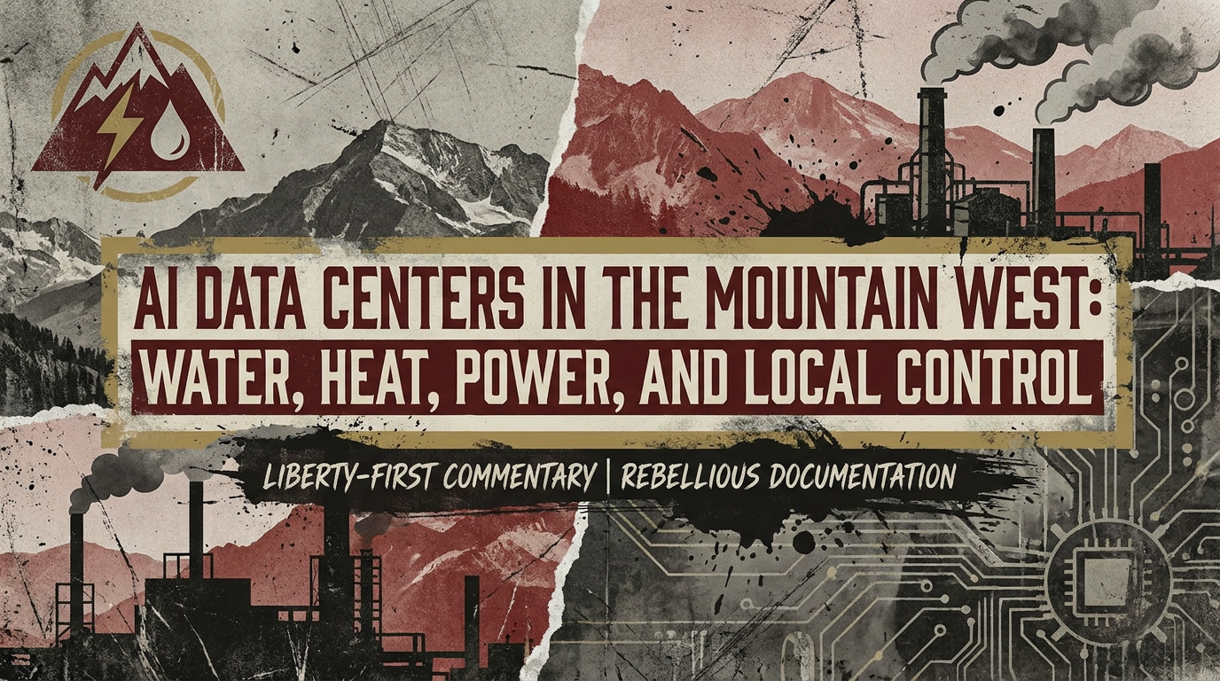 AI Data Centers in the Mountain West: Water, Heat, Power, and Local Control