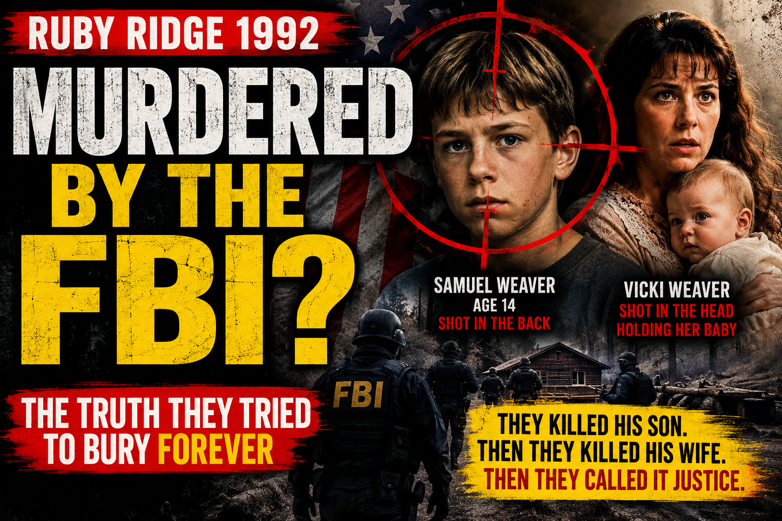 Ruby Ridge: The Federal Siege That Killed Samuel and Vicki Weaver