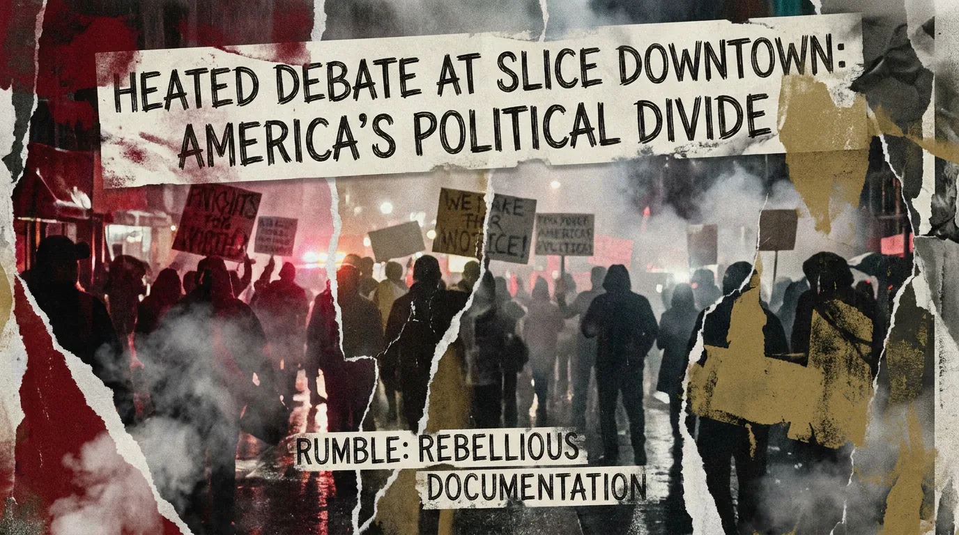 Heated Debate at Slice Downtown: America’s Political Divide