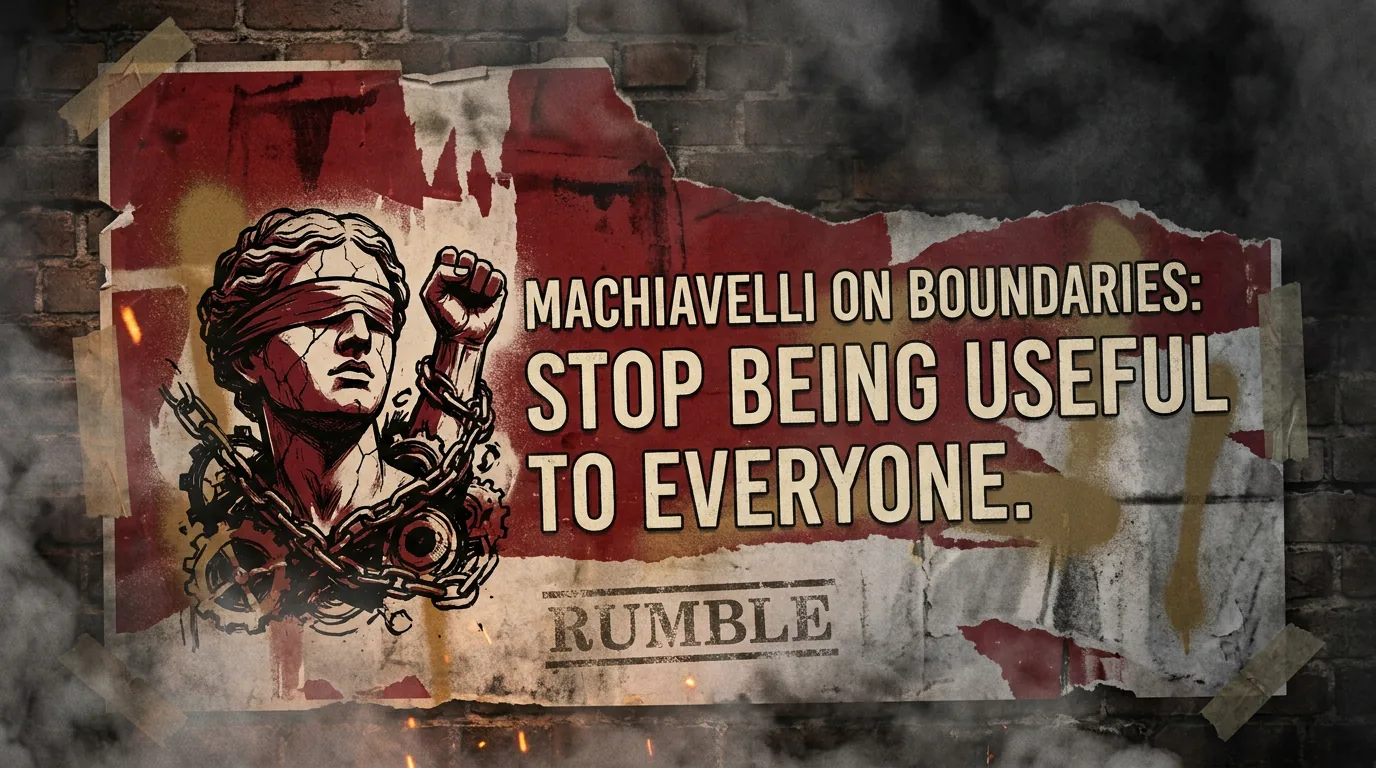 Machiavelli on Boundaries: Stop Being Useful to Everyone