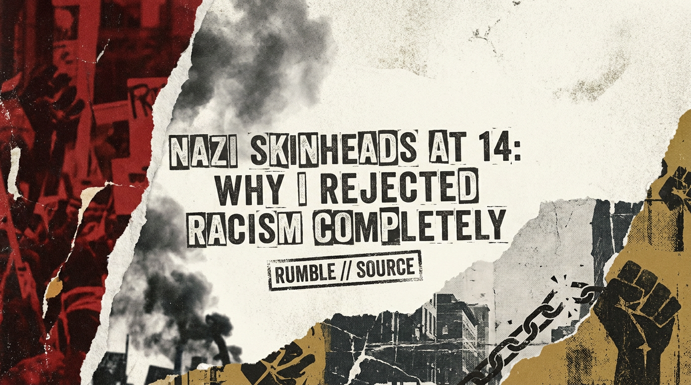 Disruptarian featured image for Nazi Skinheads at 14: Why I Rejected Racism Completely