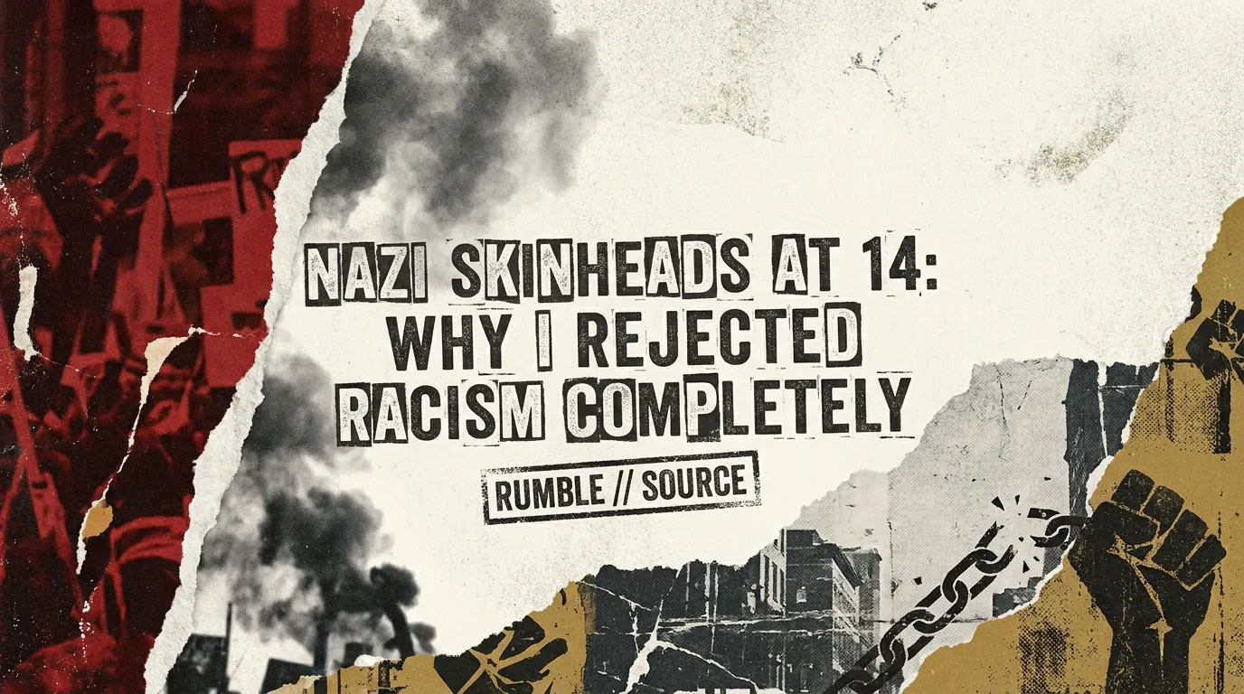 Nazi Skinheads at 14: Why I Rejected Racism Completely