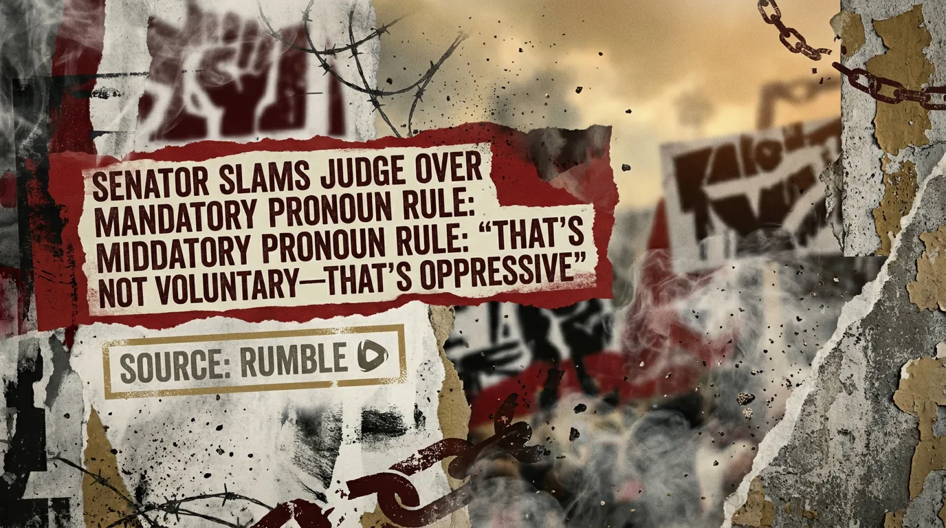 Senator Slams Judge Over Mandatory Pronoun Rule: “That’s Not Voluntary—That’s Oppressive”