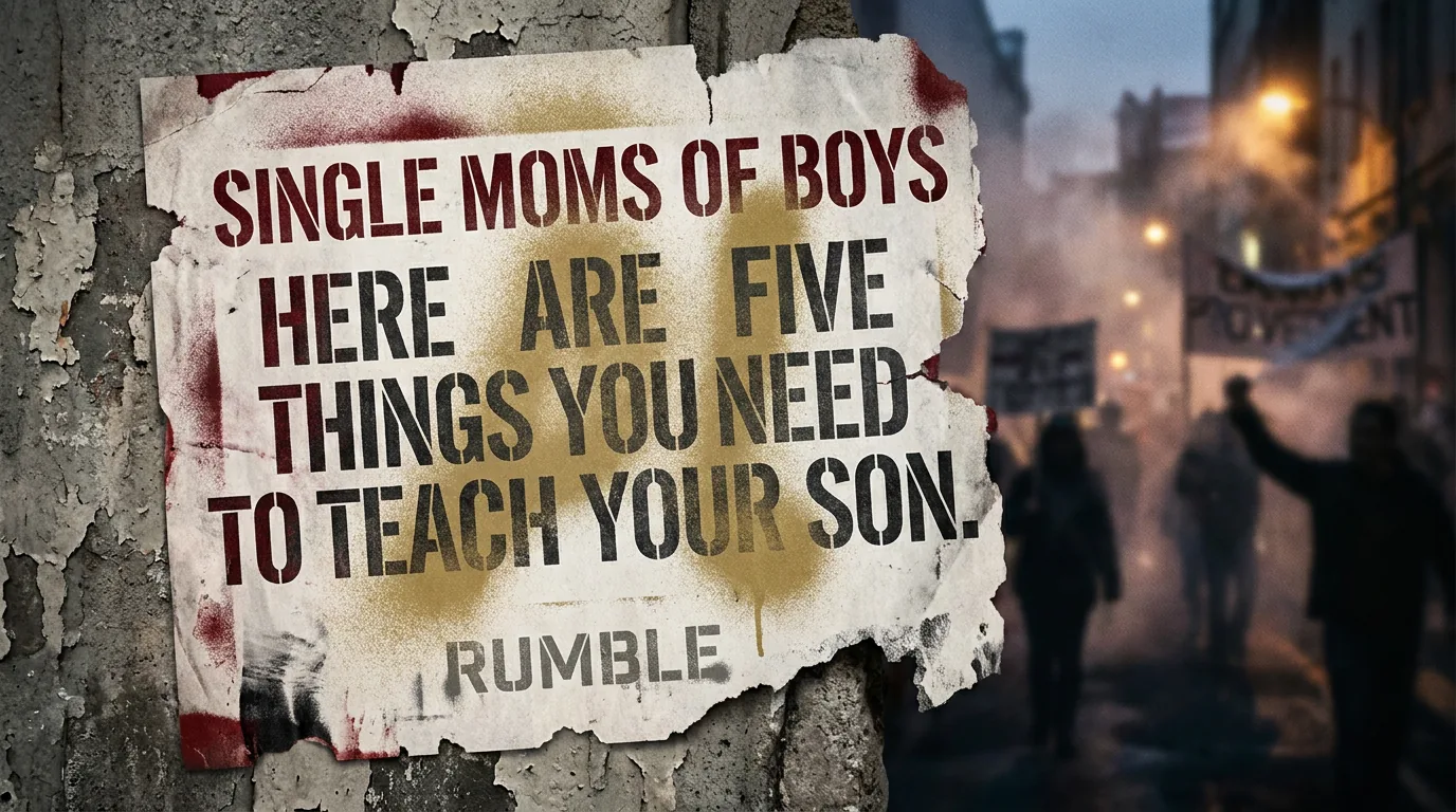 Single moms of boys here are five things you need to teach your son.