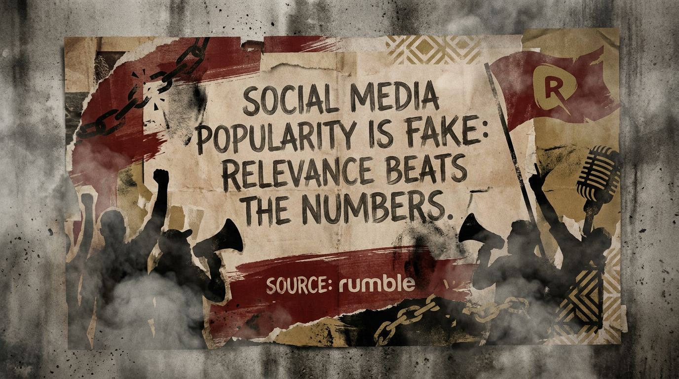 Disruptarian featured image for Social Media Popularity Is Fake: Relevance Beats the Numbers