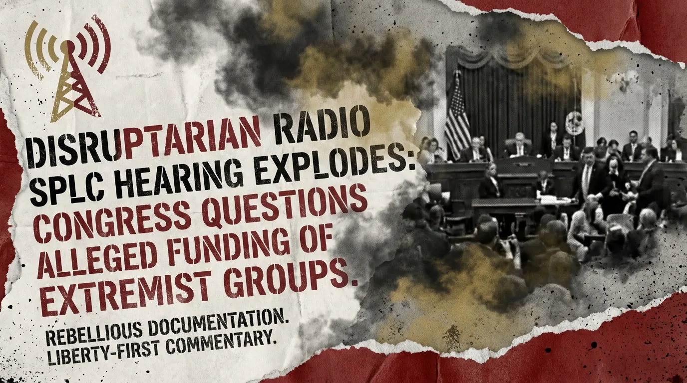 SPLC Hearing Fallout: Congress Probes Extremism Funding, Donor Money & Hate Hoaxes