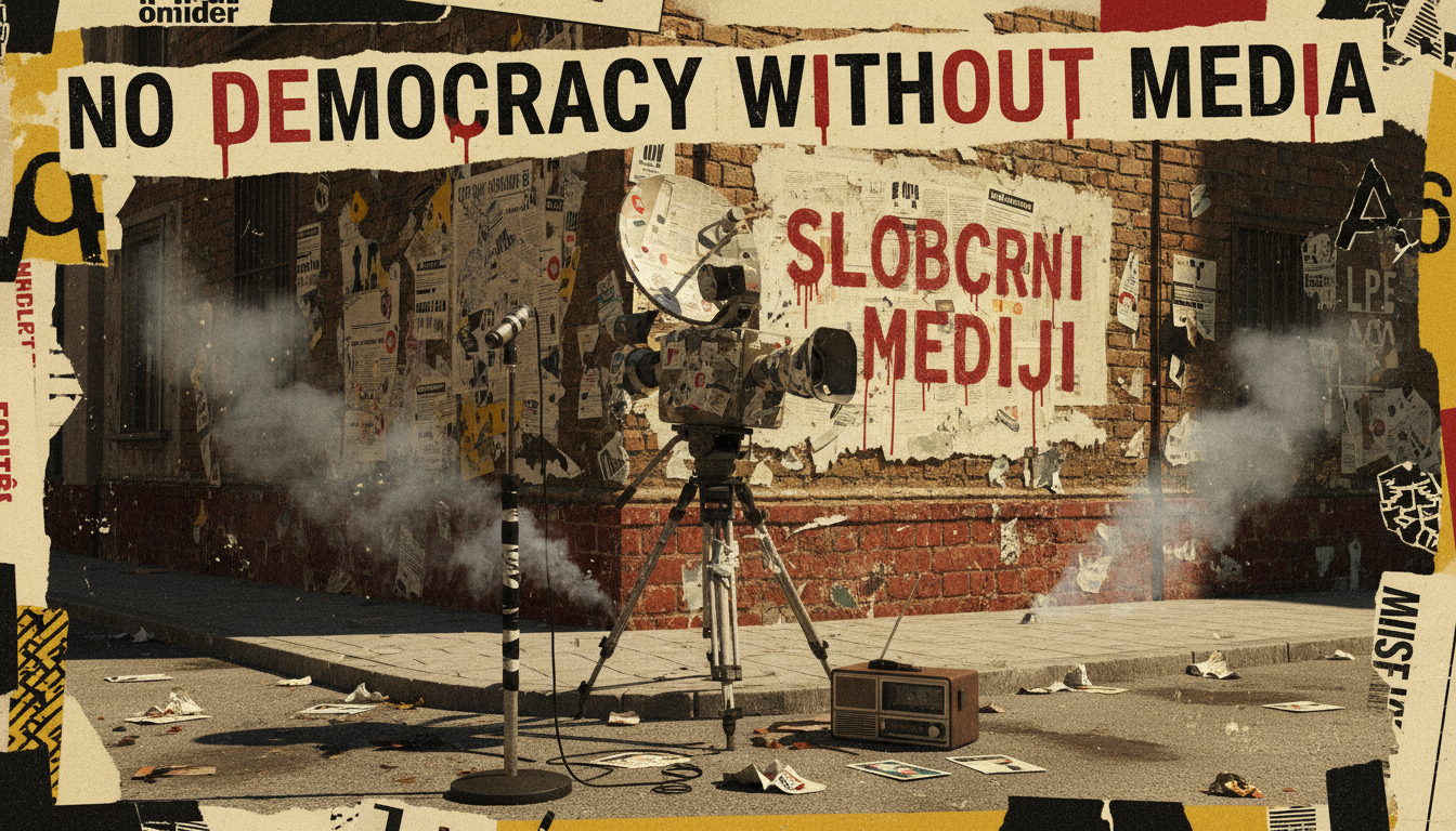 Šarec Tells the Truth Once: No Democracy Without Independent Media, TV Vijesti Gets the Green Light