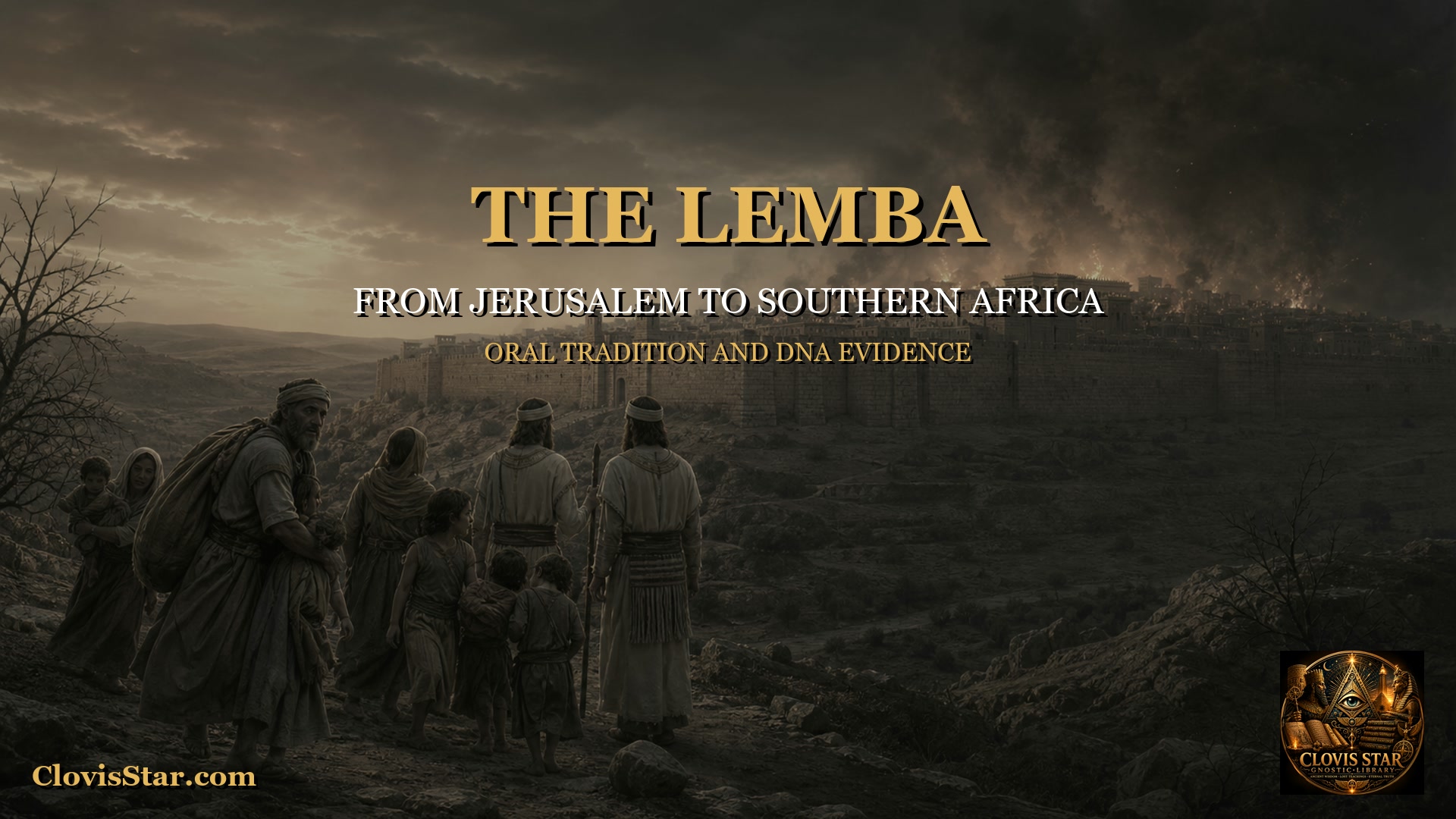 Lemba migration map artwork showing Jerusalem, Yemen, the Indian Ocean, and Southern Africa.
