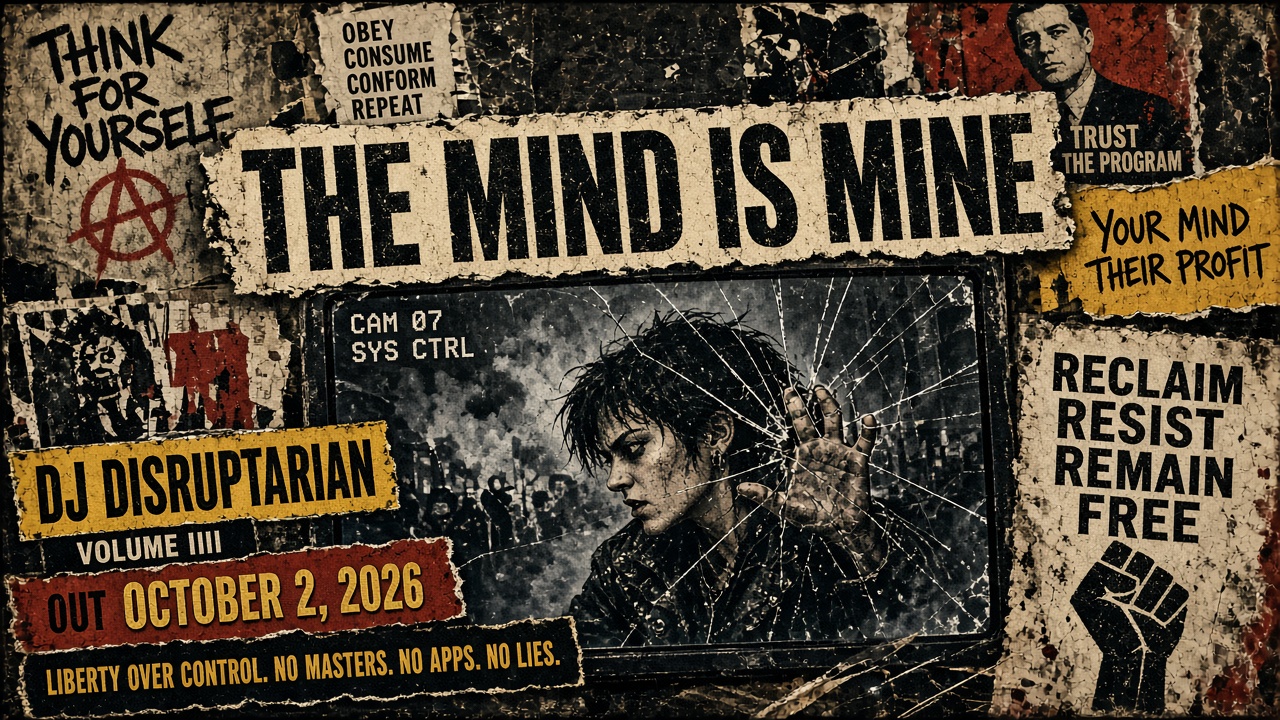 The Mind Is Mine: DJ Disruptarian Drops Volume III — Out October 2, 2026
