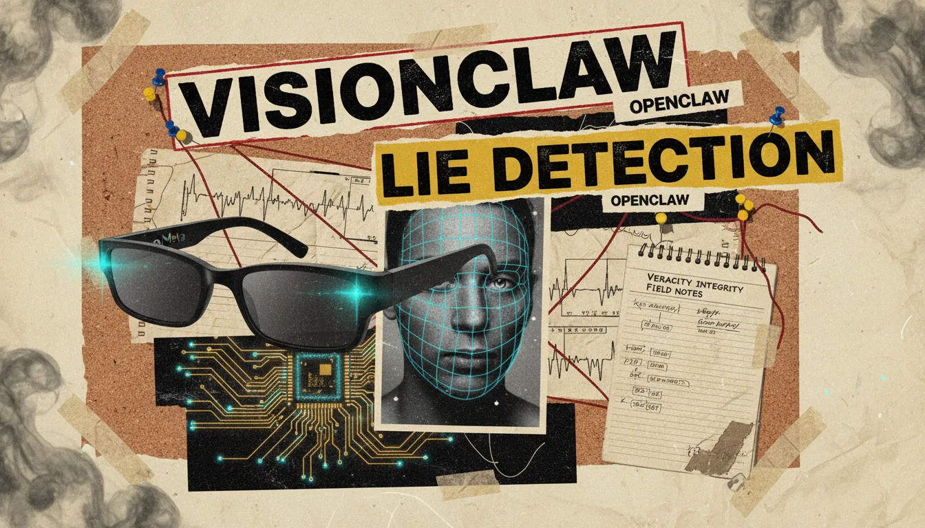 VisionClaw, OpenClaw, Meta Glasses and the Future of Lie Detection