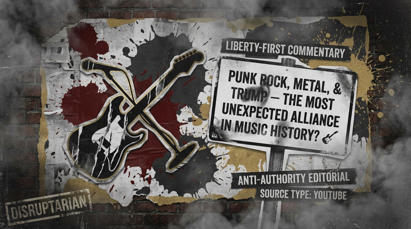 Disruptarian featured image for 🎸 Punk Rock, Metal, & Trump – The Most Unexpected Alliance in Music History? 🎸