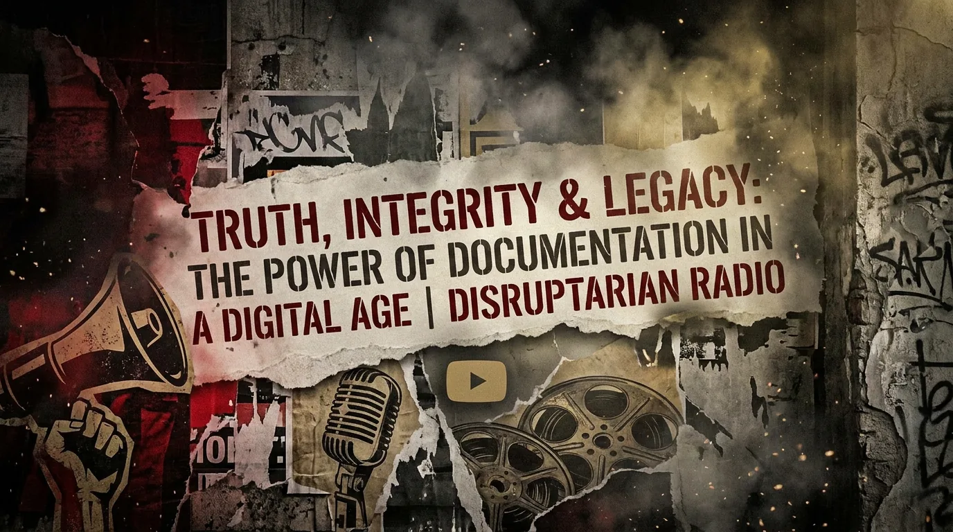 Truth, Integrity & Legacy: The Power of Documentation in a Digital Age | Disruptarian Radio