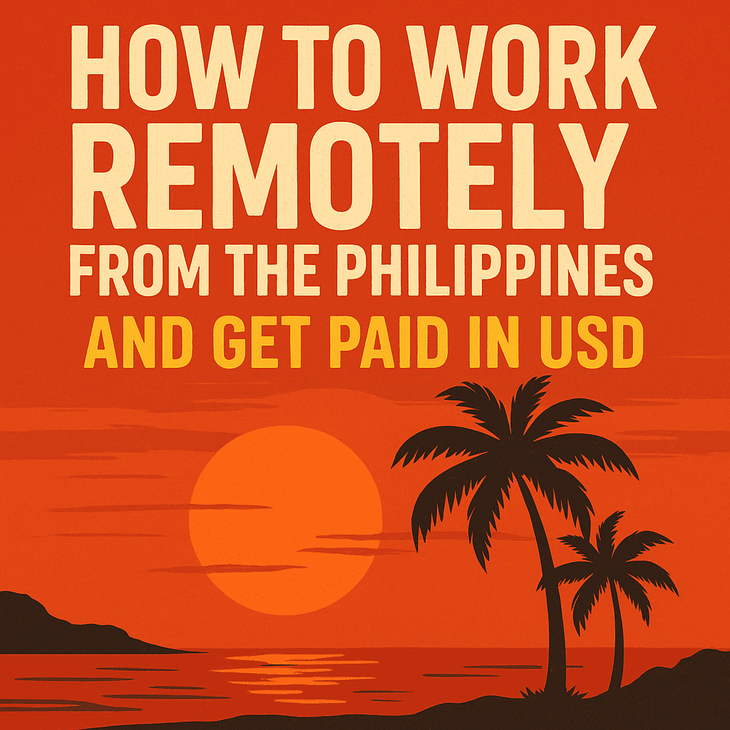 How to Work Remotely from the Philippines and Get Paid in USD