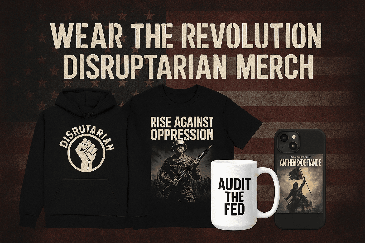 Wear the Revolution: Inside the Disruptarian.com Merch Store