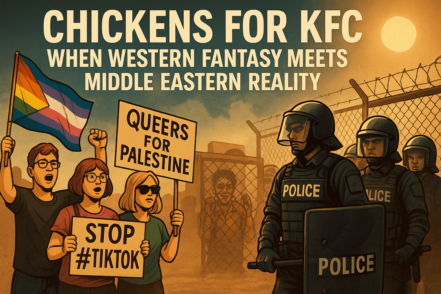 Chickens for KFC