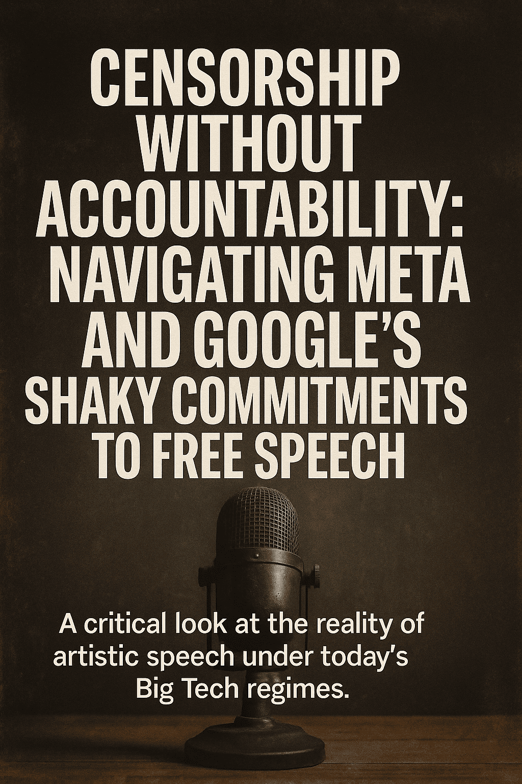 Censorship Without Warning: When Big Tech Silences Without a Trace