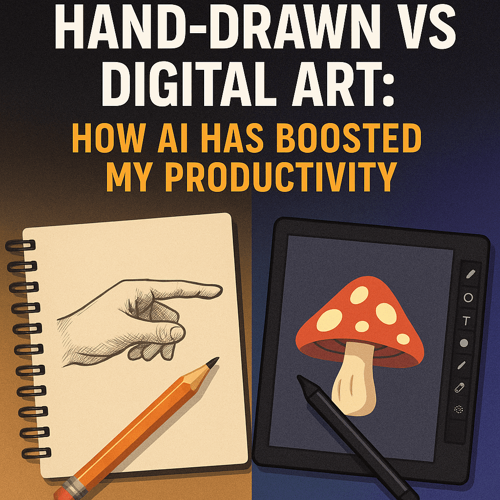 From Ink to AI: How a Lifetime of Art Led Me to Embrace the Future