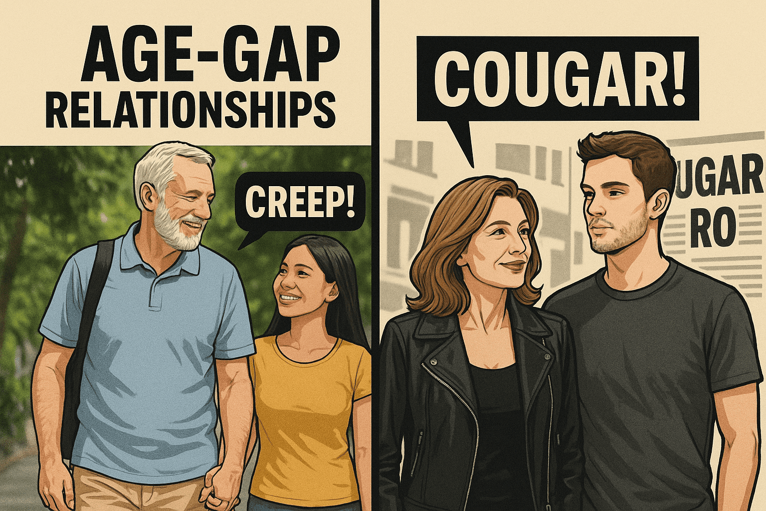 Age Gaps, Cultural Norms, and the Infantilization of Modern Society