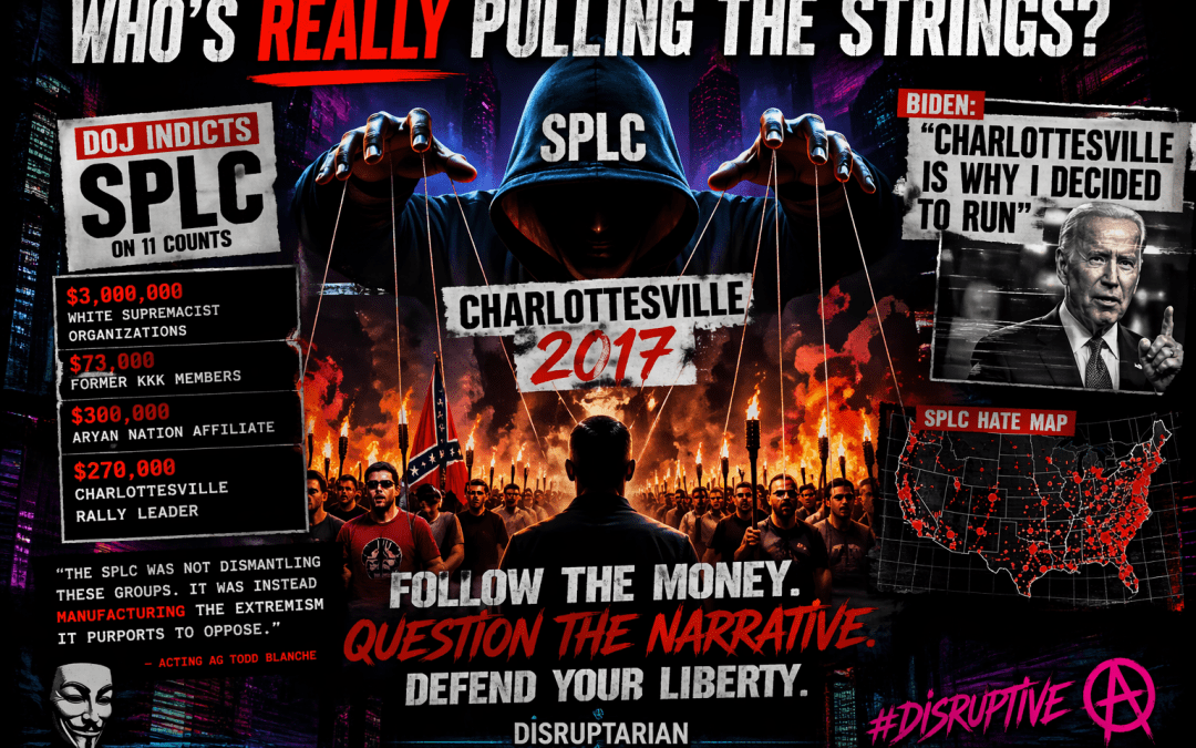 Charlottesville Narrative Exposed: Did the SPLC Profit From the Chaos?