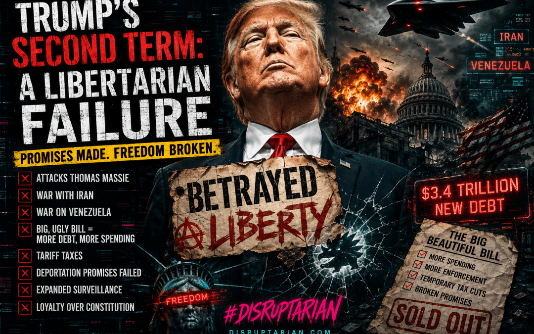 Trump Second Term Libertarian Failure: 7 Broken Promises