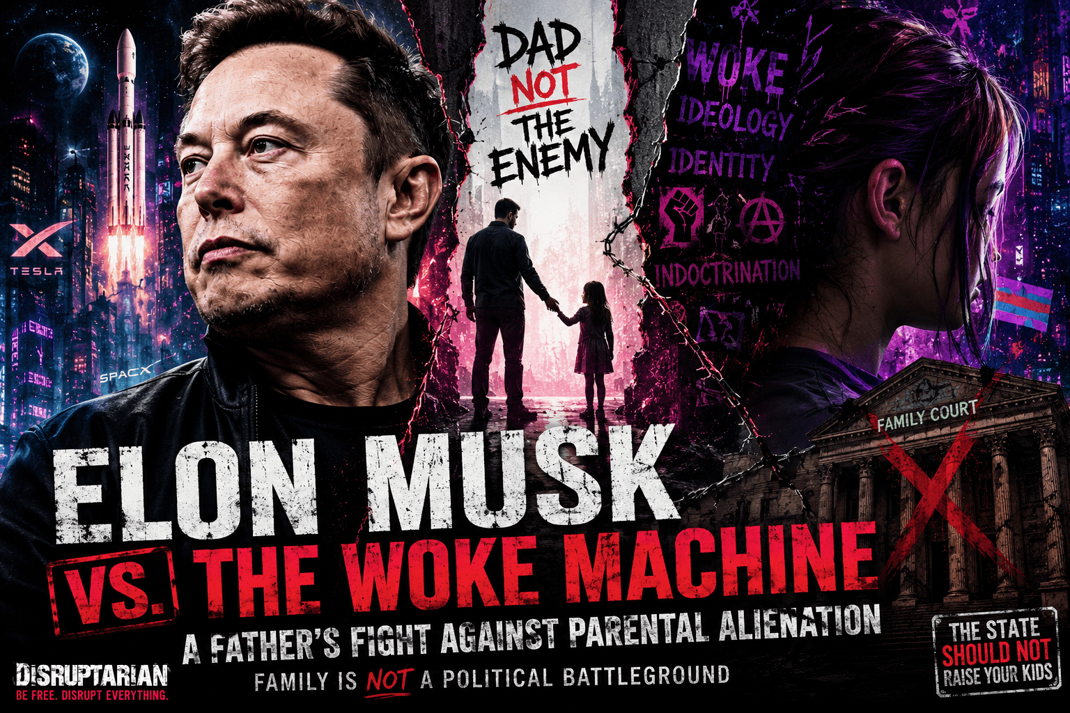 Elon Musk Parental Alienation: The Woke Machine vs. The Family | Elon Musk, Parental Alienation, and the War Over the Family