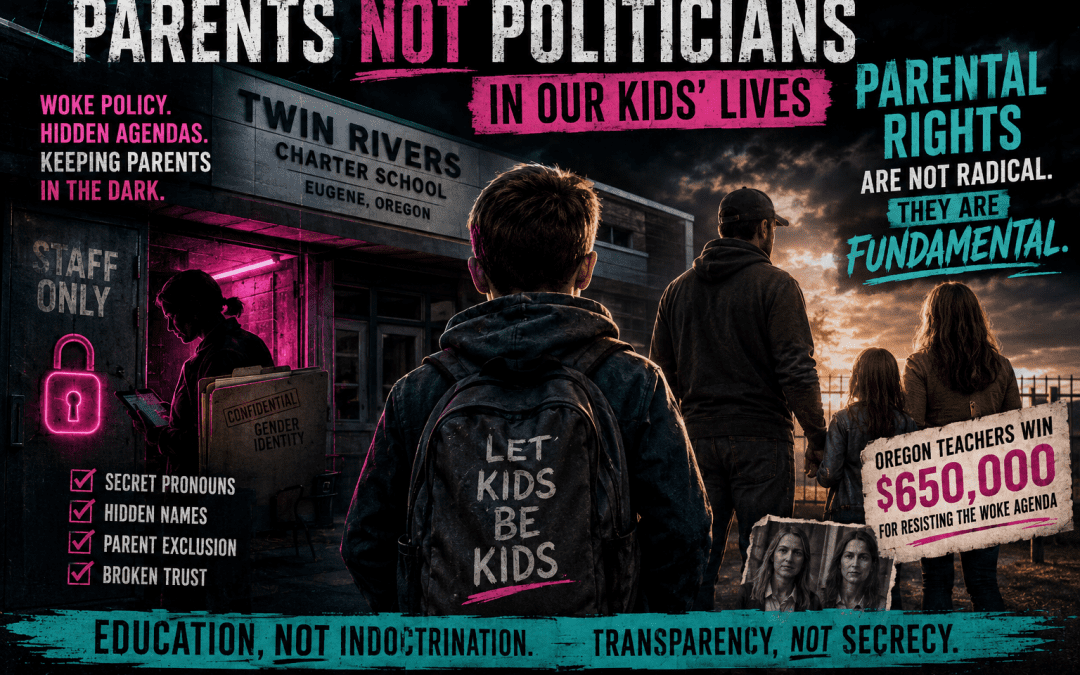 Twin Rivers Charter School Gender Policy and Parents Rights in Eugene Oregon