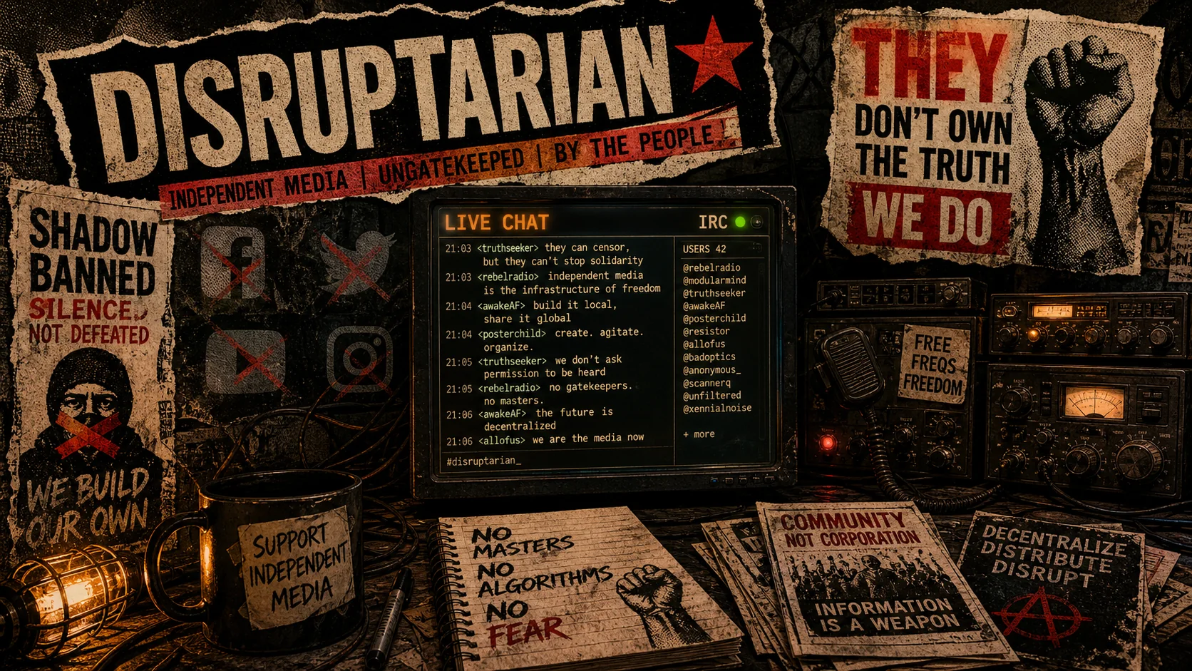 We Built Our Own Signal: Disruptarian Chat and Community Are Live