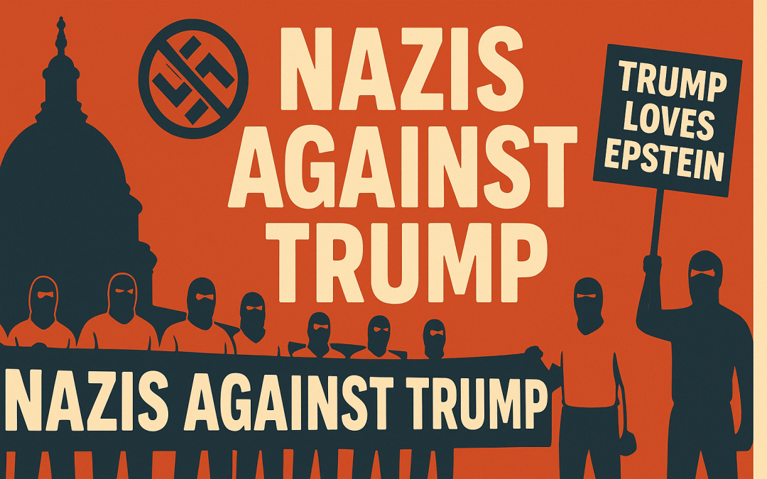 Trump Loves Epstein says neo-nazi's
