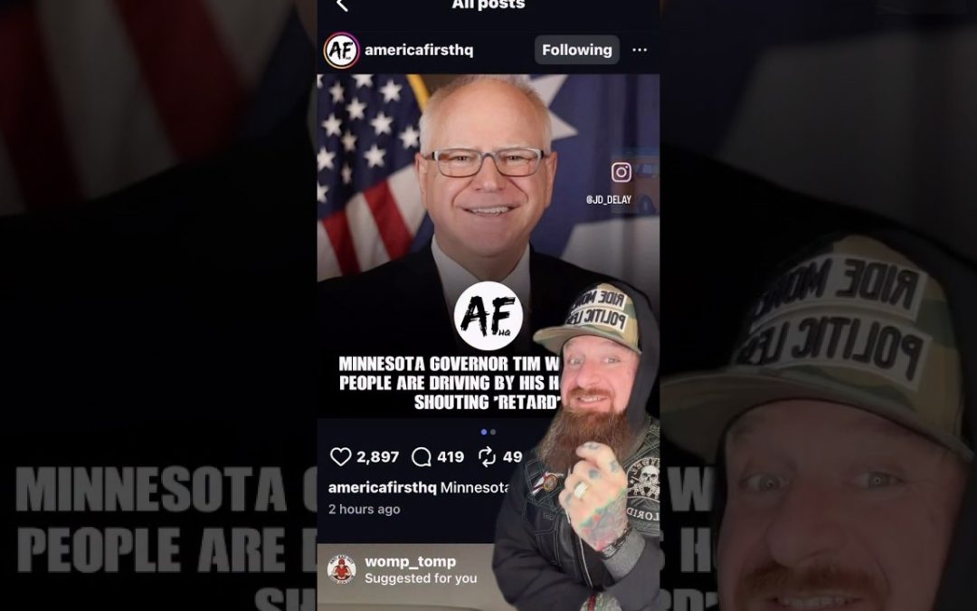 Tim Walz drive byes Uncensored: Rogue Take on the State