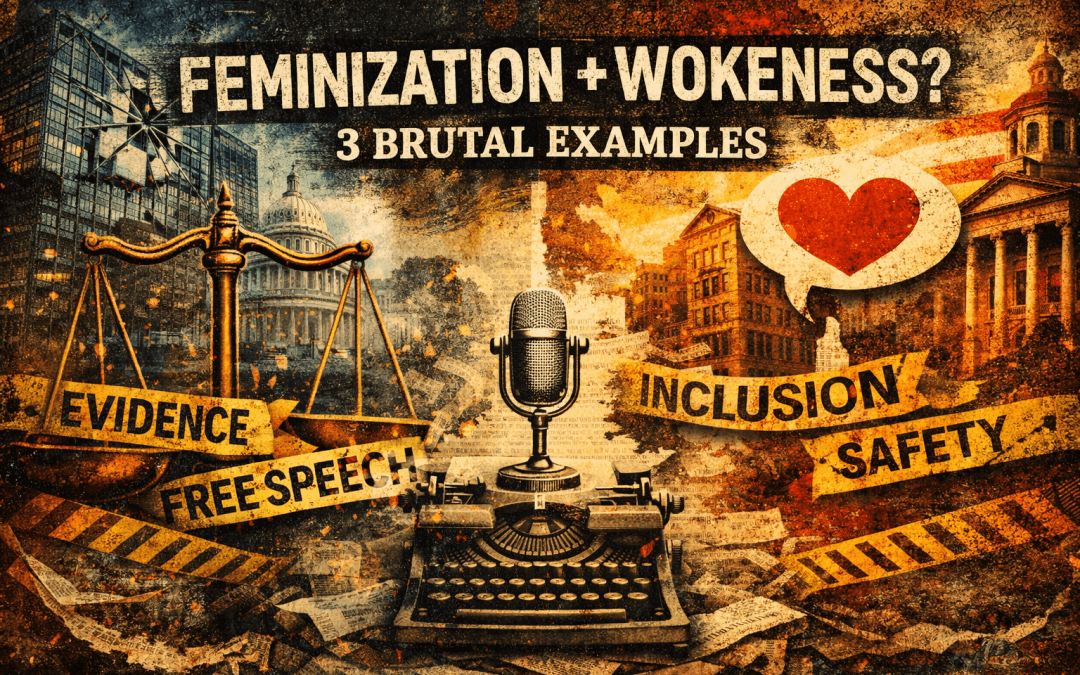 Feminization and Wokeness: 3 Brutal Examples Behind the Culture Shift