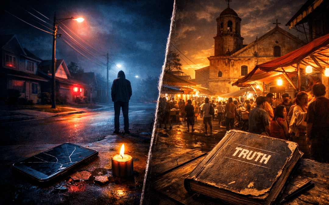 USA vs Philippines suicide rate comparison showing isolation versus community culture